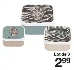 Zeeman Lot de 3 offre
