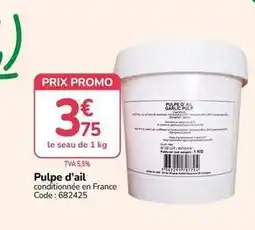 Promocash Promo - pulpe d'ail offre