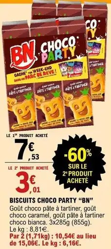 E.Leclerc Nestlé - biscuits choco party offre