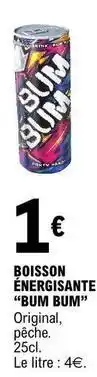 E.Leclerc Boisson énergisante offre
