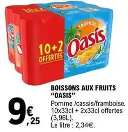E.Leclerc Oasis - boissons aux fruits offre