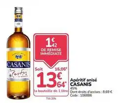 Promocash Apéritif anisé offre