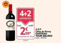 Promocash Château - a.o.p. côtes de bourg offre