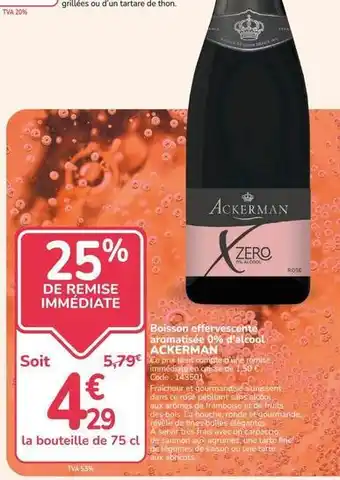 Tartare - boisson effervescente