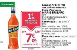 Promocash Marie - liqueur aperitivo aux arômes naturels elixir d'agrumes offre