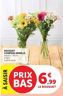 Super U Bouquet compose armelle offre