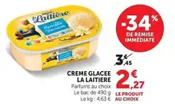 Hyper U Nestlé - la laitiere creme glacee offre