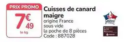 Promocash Promo - cuisses de canard offre