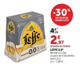Hyper U Leffe - 0,0 offre