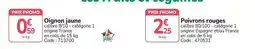 Promocash Promo - poivrons rouges offre