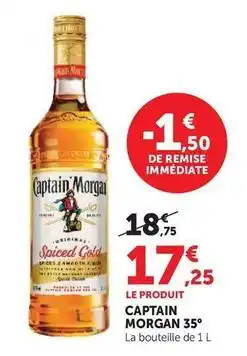 Super U Captain morgan - 35° offre