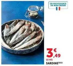 U Express Sardine offre