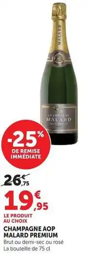 U Express Malard - champagne aop premium offre