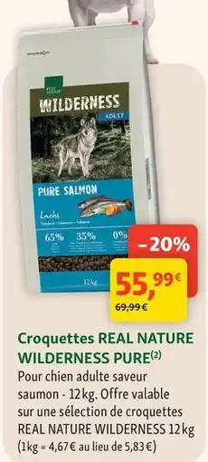 Maxi Zoo Real nature wilderness - croquettes pure offre