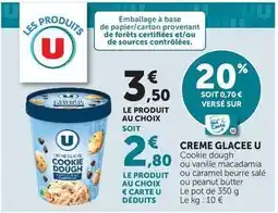 U Express U - creme glacee offre