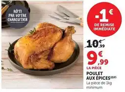 U Express Poulet aux épices offre