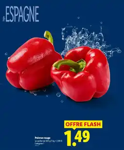Lidl Poivron rouge offre