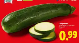 Lidl Courgette Bio offre
