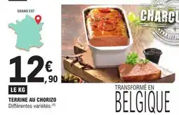 E.Leclerc CHARCUTERIE TERRINE AU CHORIZO offre