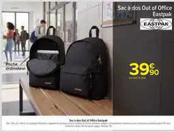 Carrefour Eastpak Sac à dos Out of Office offre
