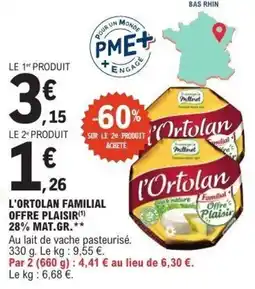 E.Leclerc l'Ortolan Familial offre
