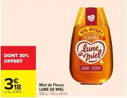 Carrefour Lune de Miel Miel de Fleurs offre