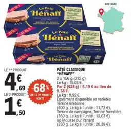 E.Leclerc Pâté Hénaff offre