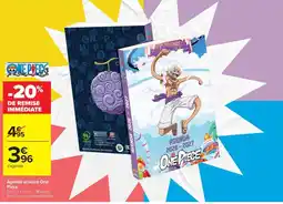 Carrefour ONE PIECE Agenda scolaire offre