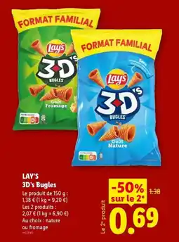 Lidl Lay's 3D's Bugles offre