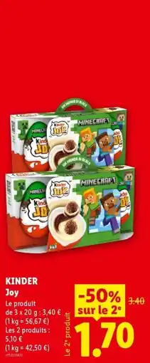 Lidl KINDER Joy offre