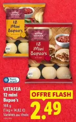 Lidl VITASIA 12 mini Bapao's offre