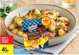 Carrefour Lustucru Gnocchi à Poêler offre