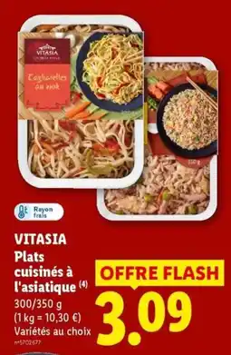 Lidl VITASIA Plats cuisinés à l'asiatique offre