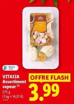 Lidl VITASIA Assortiment vapeur offre