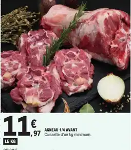 E.Leclerc AGNEAU 1/4 AVANT offre
