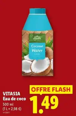 Lidl VITASIA Eau de coco offre