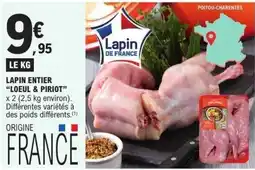 E.Leclerc Lapin DE FRANCE offre
