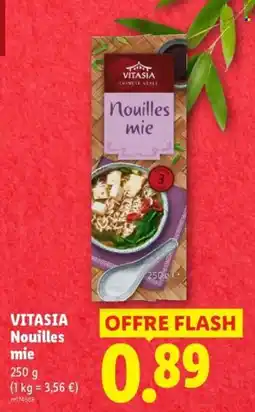 Lidl VITASIA Nouilles mie offre