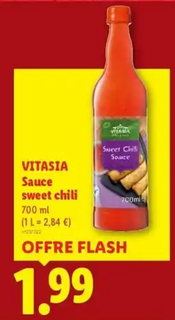 Lidl VITASIA Sauce sweet chili offre