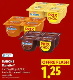 Lidl Danone Danette offre