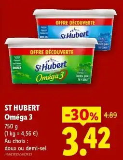 Lidl St Hubert Oméga 3 offre