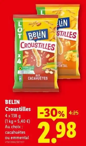 Lidl BELIN Croustillles offre