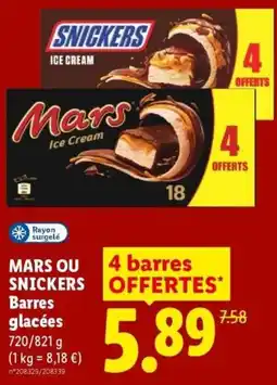 Lidl Mars Snickers offre