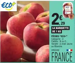 E.Leclerc PÊCHES ECO+ offre