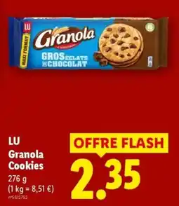 Lidl LU Granola Cookies offre