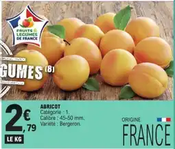 E.Leclerc FRUITS & LEGUMES DE FRANCE ABRICOT offre