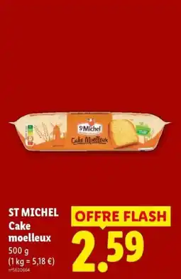 Lidl St michel cake moelleux offre