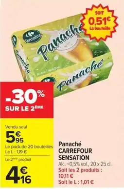Carrefour Panaché Sensation offre