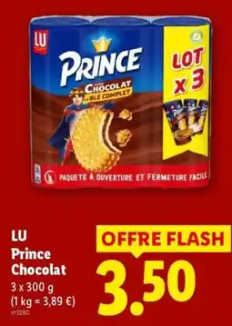 Lidl LU Prince Chocolat offre