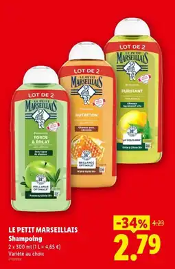Lidl LE PETIT MARSEILLAIS Shampoing offre